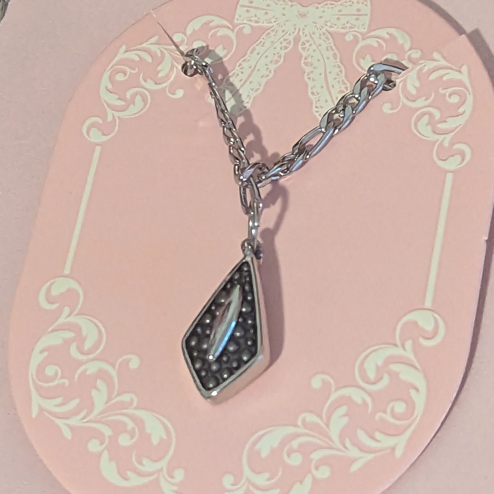 Vintage Silver Charm Necklace